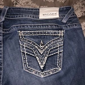 Vigoss Capri Jeans Bling 22